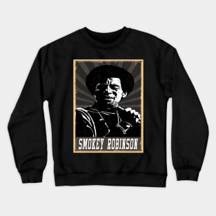 80s Style Smokey Robinson Crewneck Sweatshirt